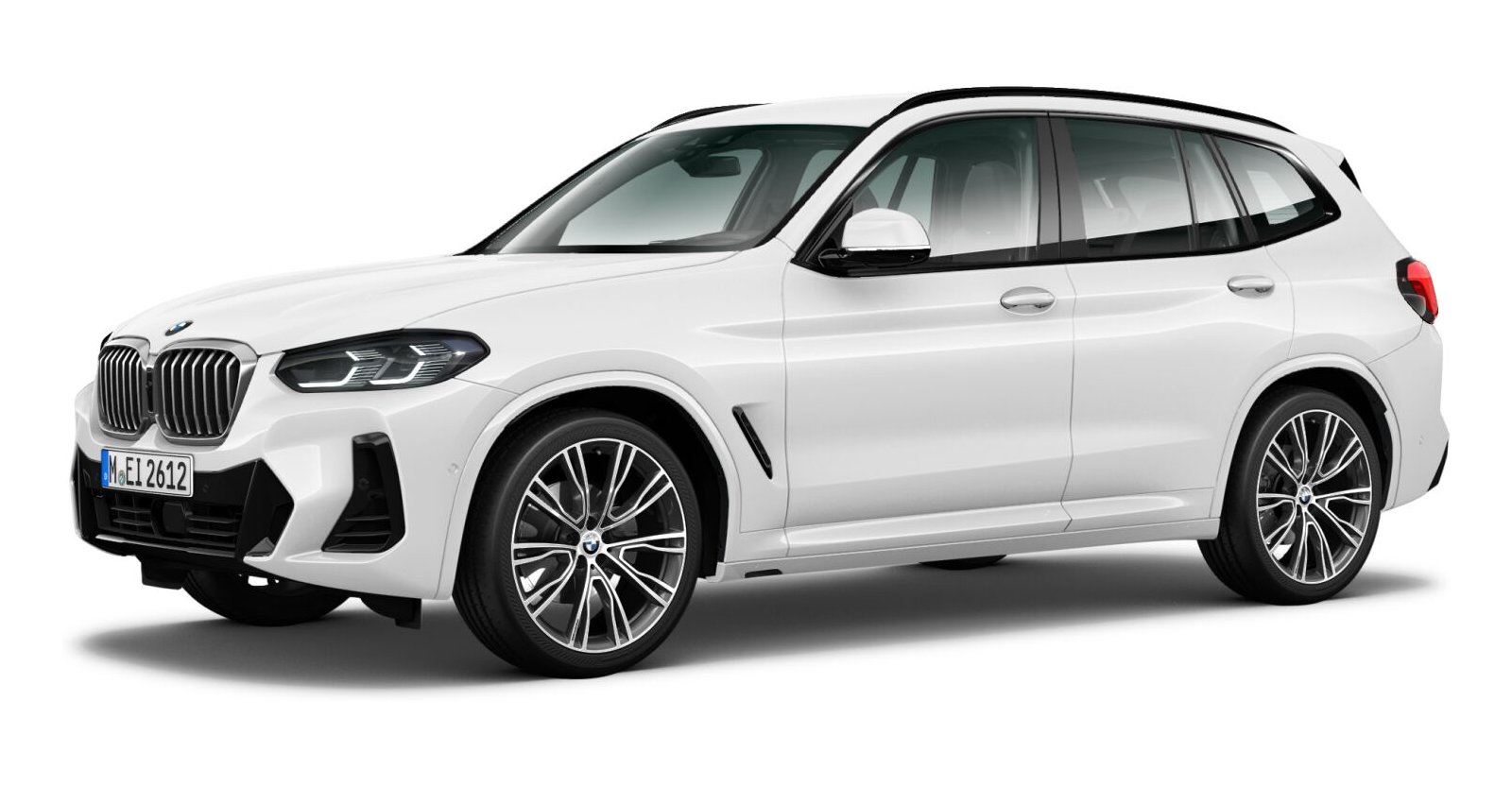 BMW BMW X in Weiß von vorne BMW BMW X in Weiß von vorne