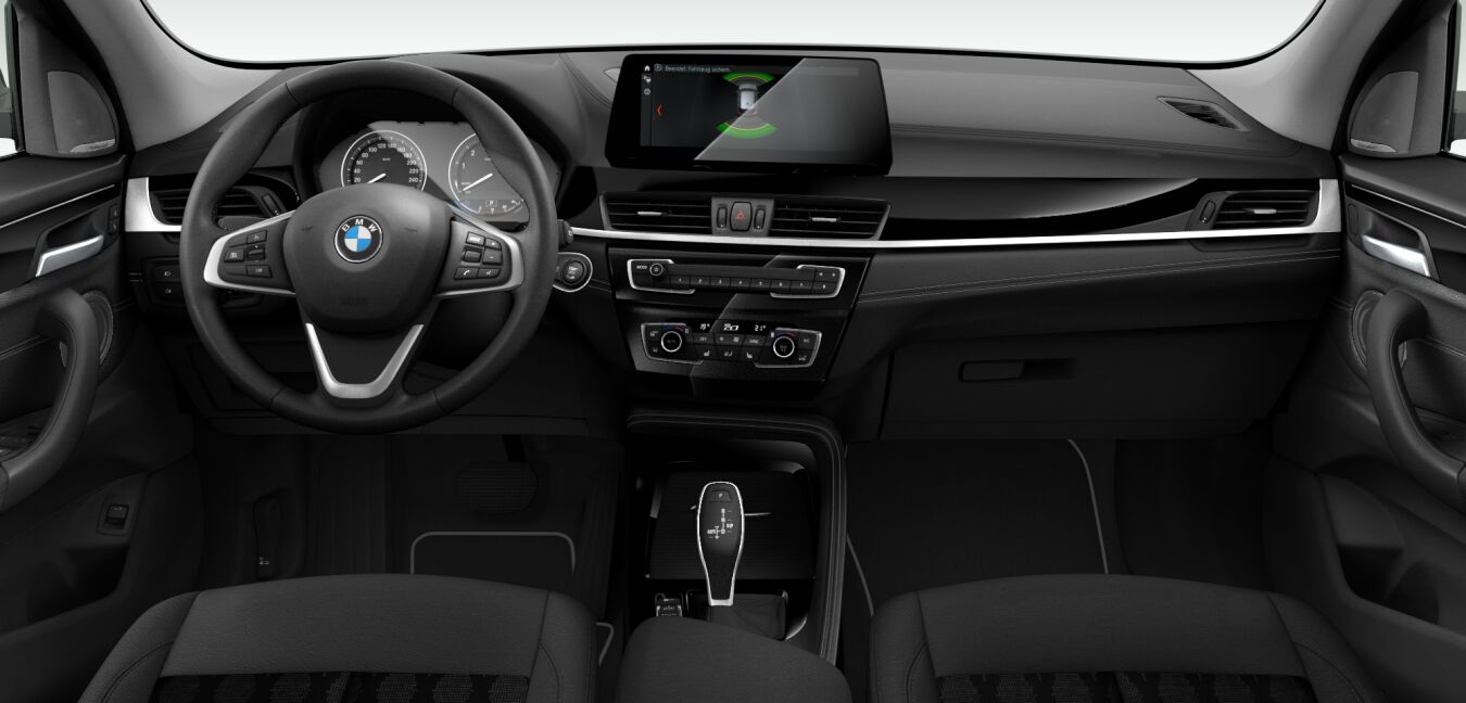 BMW BMW X im Innenraum von vorne
