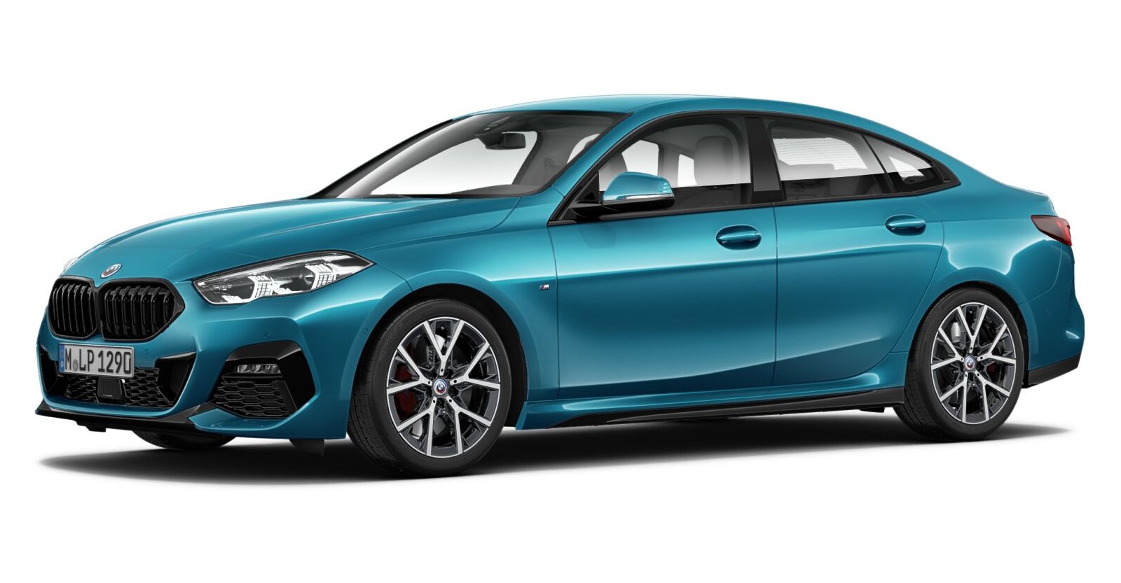 BMW BMW 2er in Blau von vorne