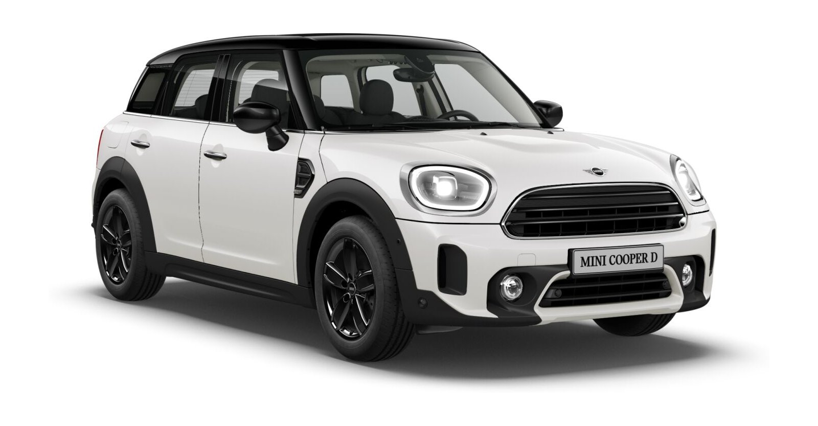 MINI MINI Countryman in Weiß von vorne MINI MINI Countryman in Weiß von vorne