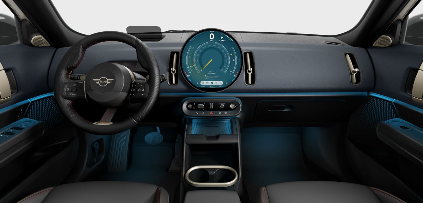 MINI MINI Countryman im Innenraum von vorne