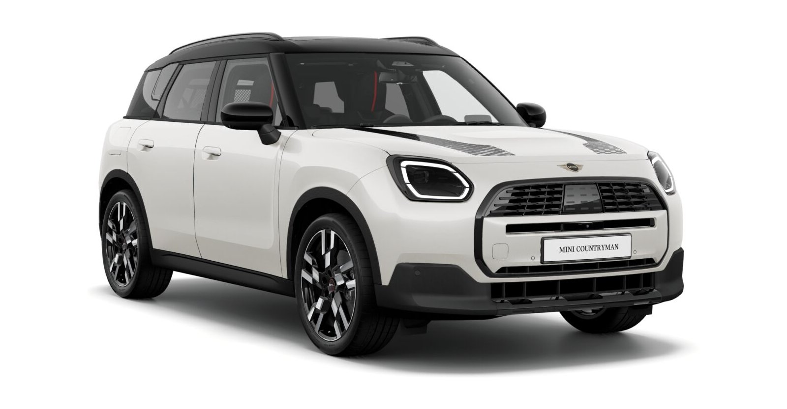 MINI MINI Countryman in Weiß von vorne