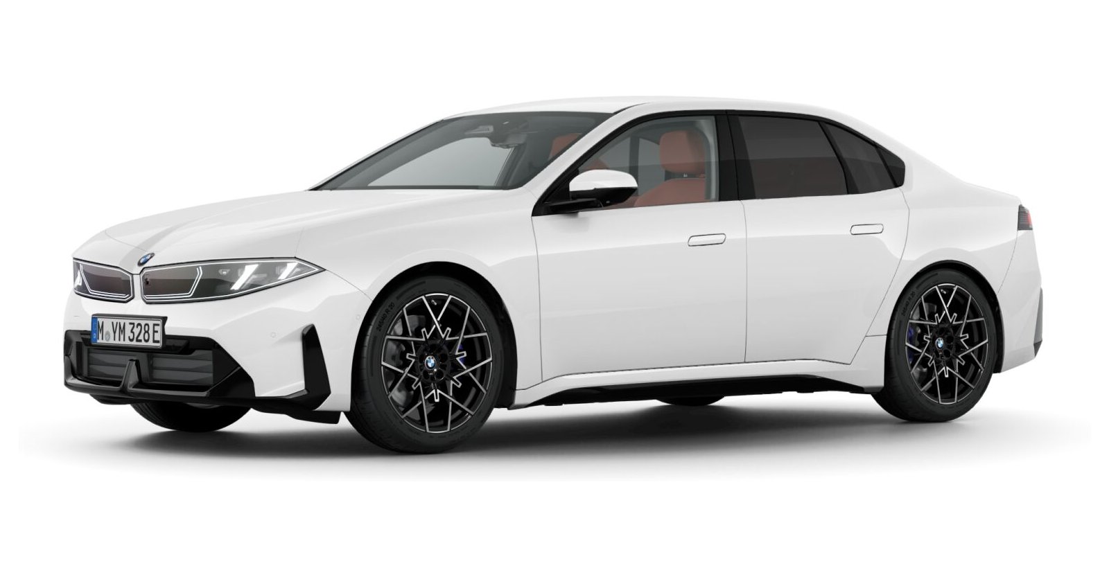 BMW BMW I in Weiß von vorne
