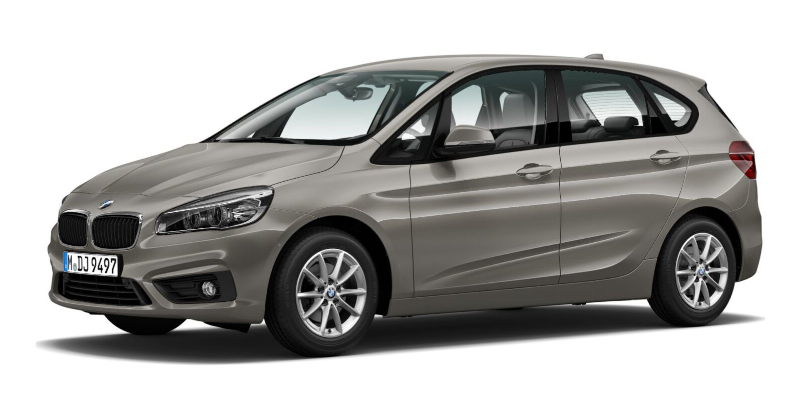 BMW BMW 2er in Silber von vorne