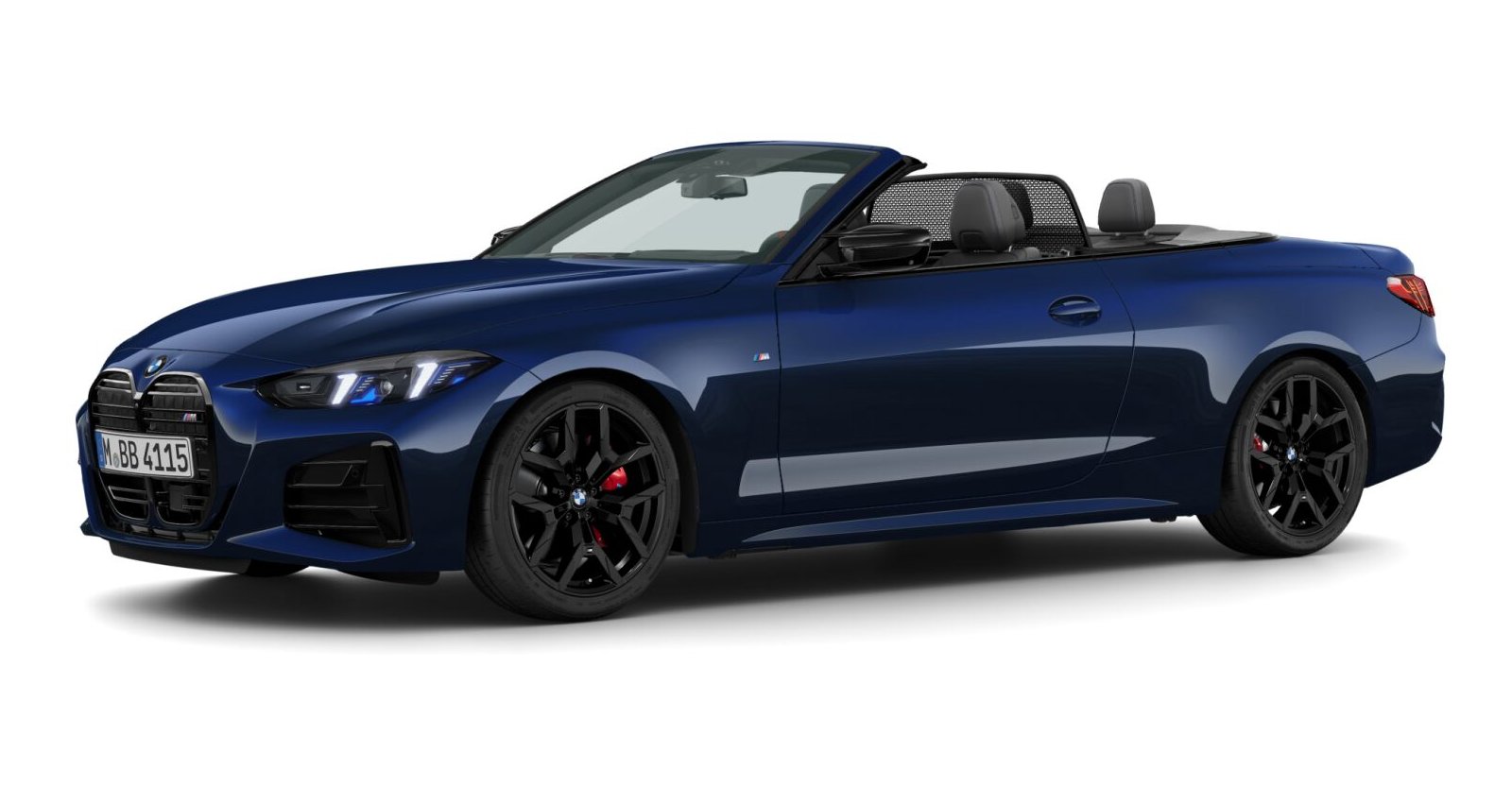 BMW BMW 4er in Blau von vorne