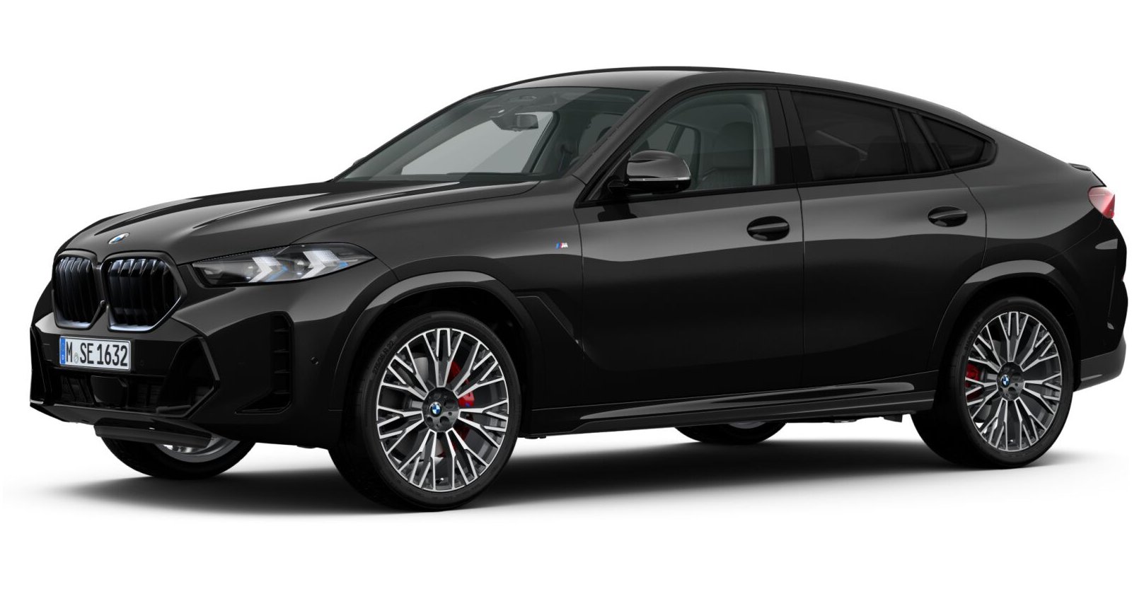 BMW BMW X in Schwarz von vorne
