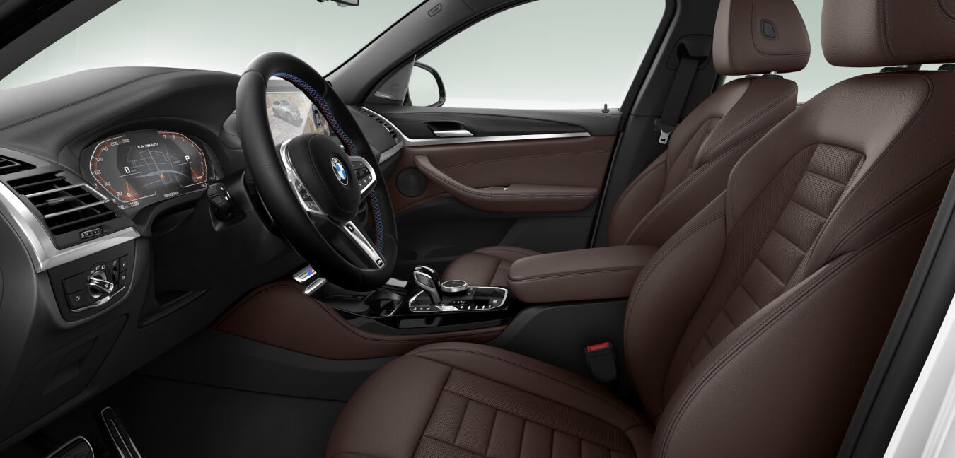BMW BMW X im Innenraum seitlich