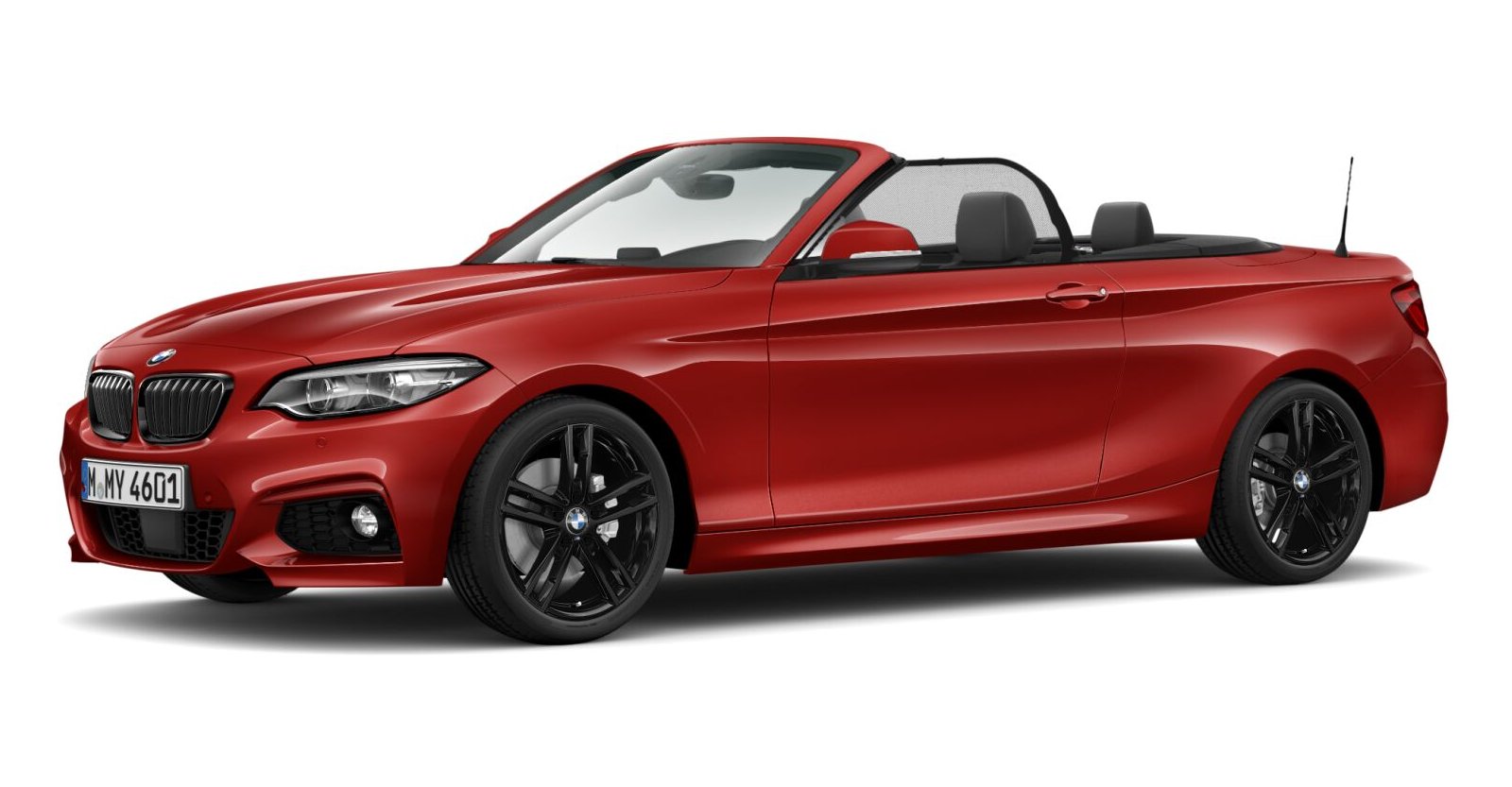 BMW BMW 2er in Rot von vorne BMW BMW 2er in Rot von vorne