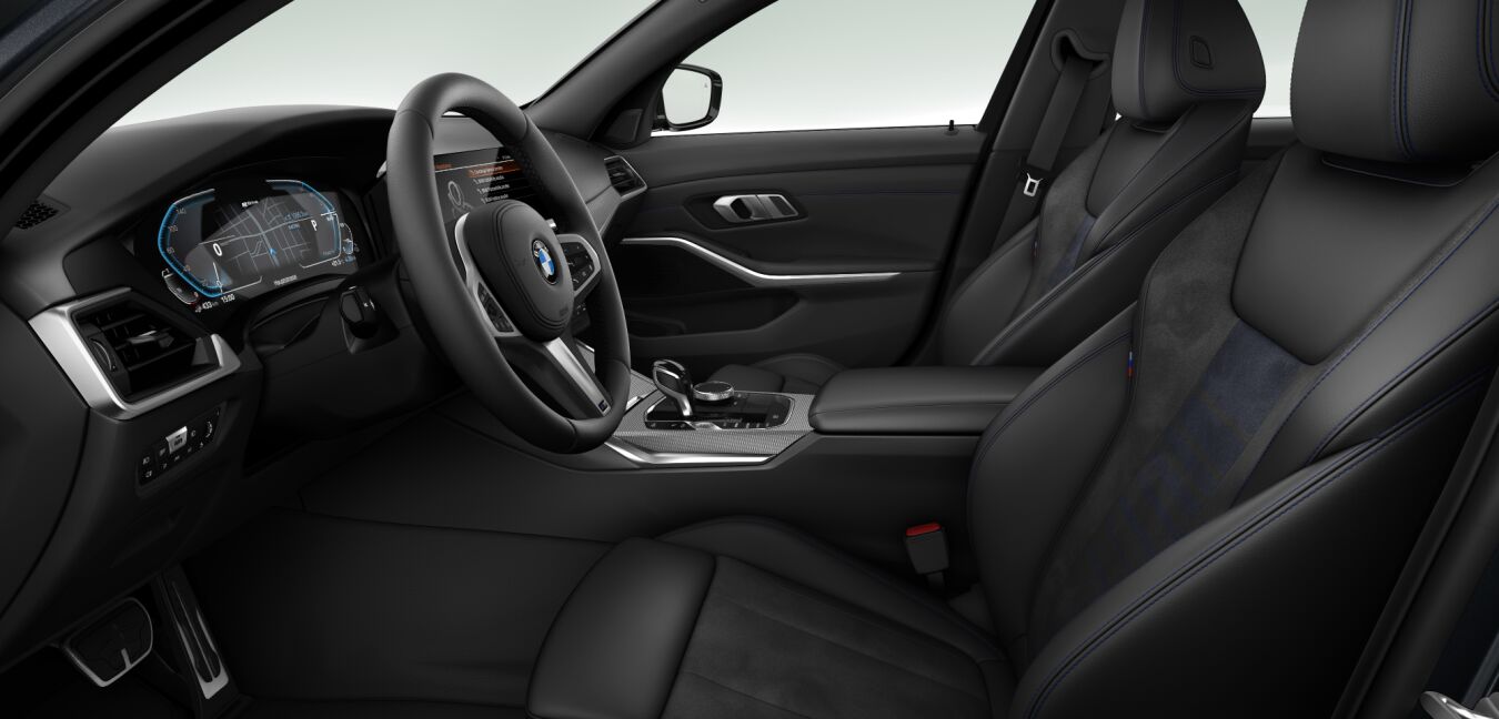 BMW BMW 3er im Innenraum seitlich BMW BMW 3er im Innenraum seitlich