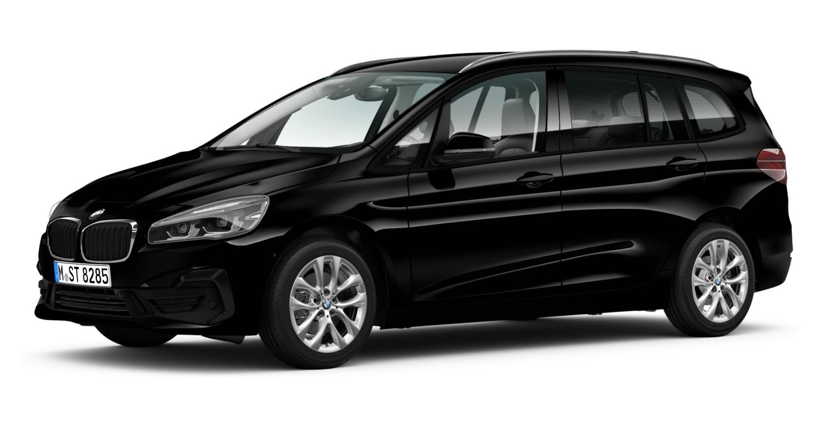 BMW BMW 2er in Schwarz von vorne