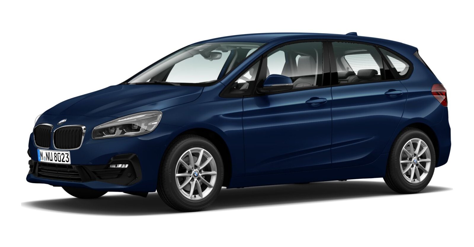 BMW BMW 2er in Blau von vorne BMW BMW 2er in Blau von vorne