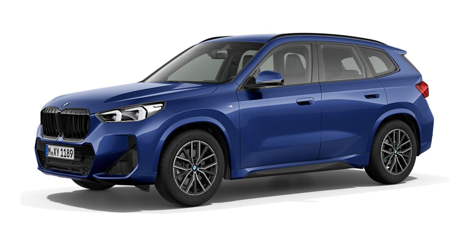 BMW BMW X in Blau von vorne BMW BMW X in Blau von vorne