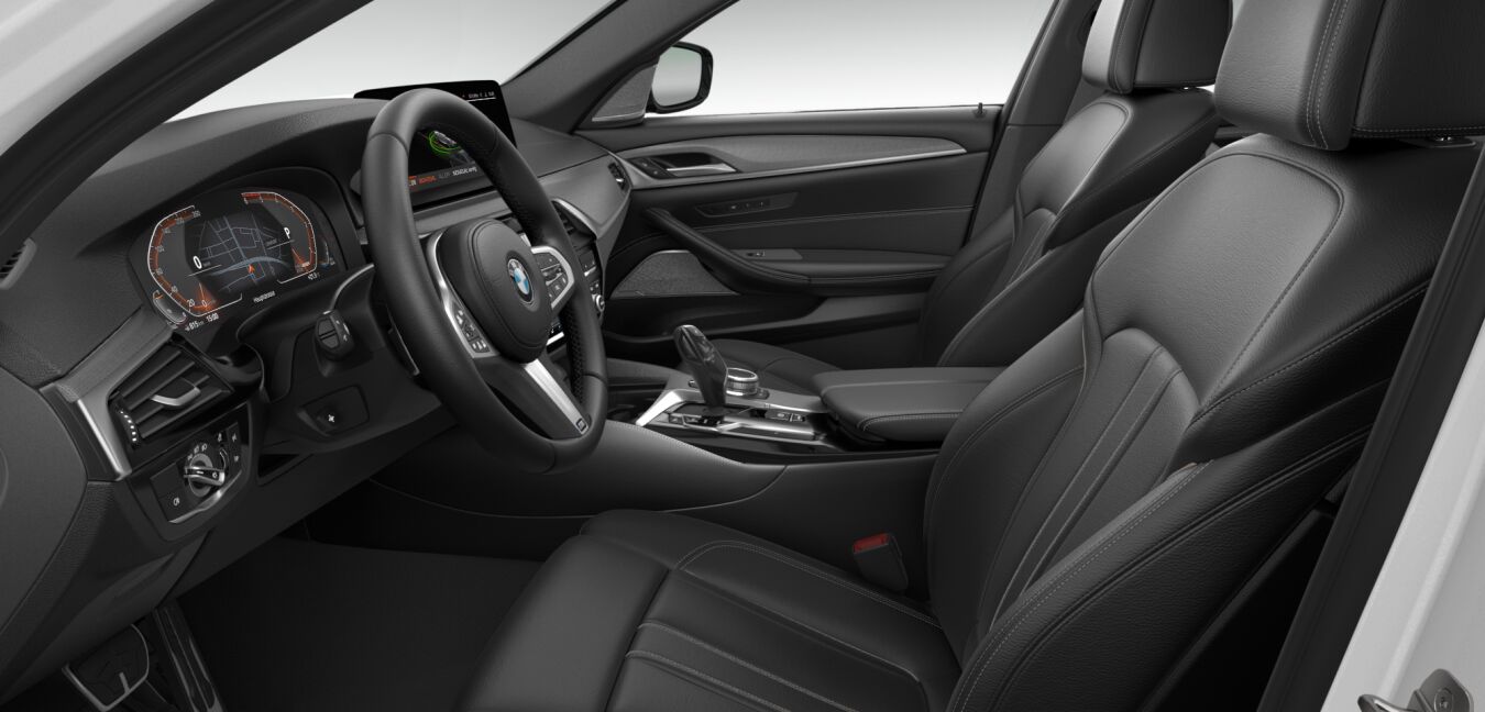 BMW BMW 5er im Innenraum seitlich