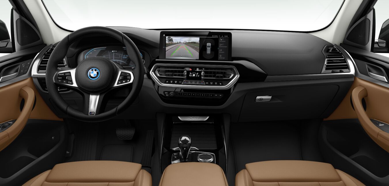 BMW BMW X im Innenraum von vorne