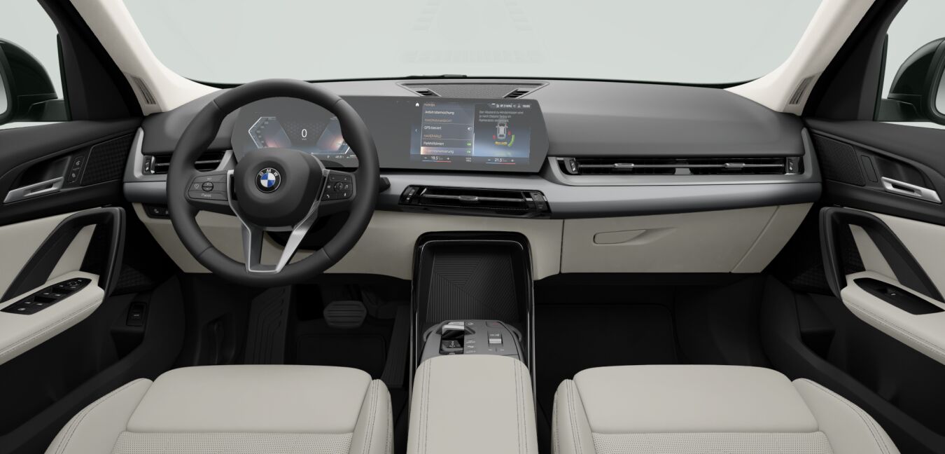 BMW BMW X im Innenraum von vorne