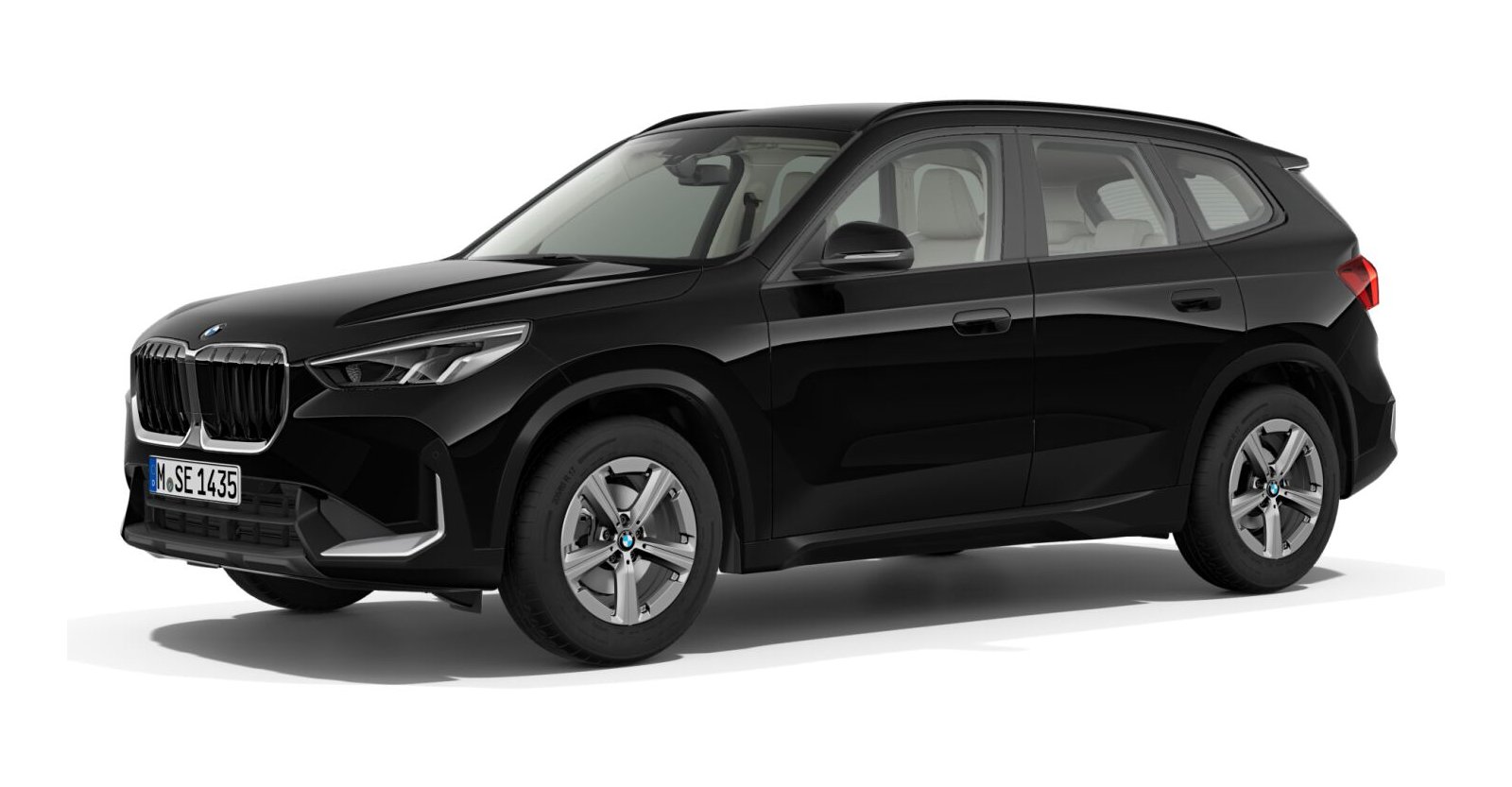 BMW BMW X in Schwarz von vorne