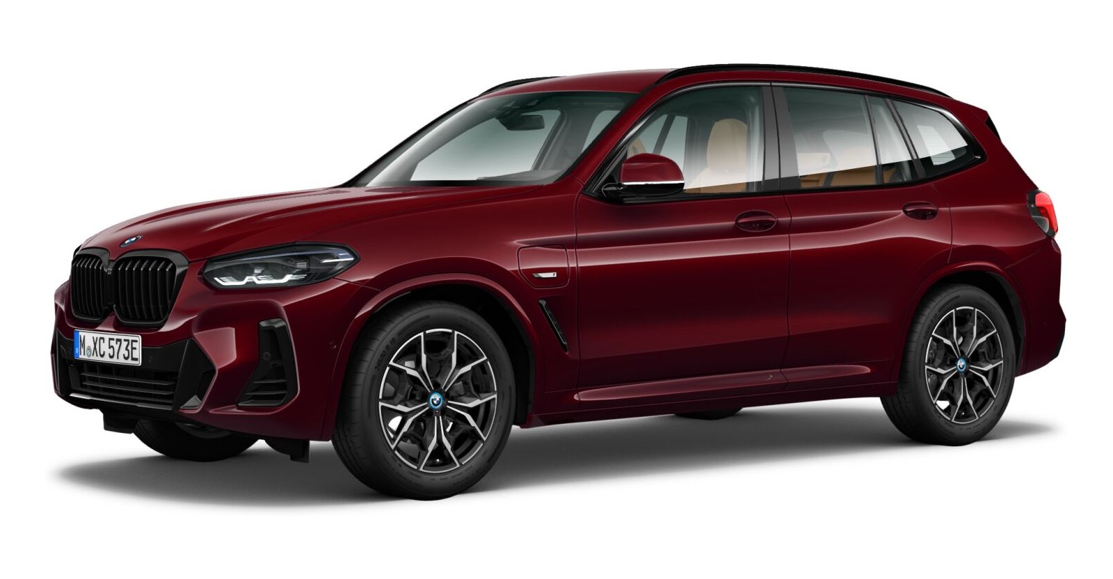 BMW BMW X in Rot von vorne BMW BMW X in Rot von vorne