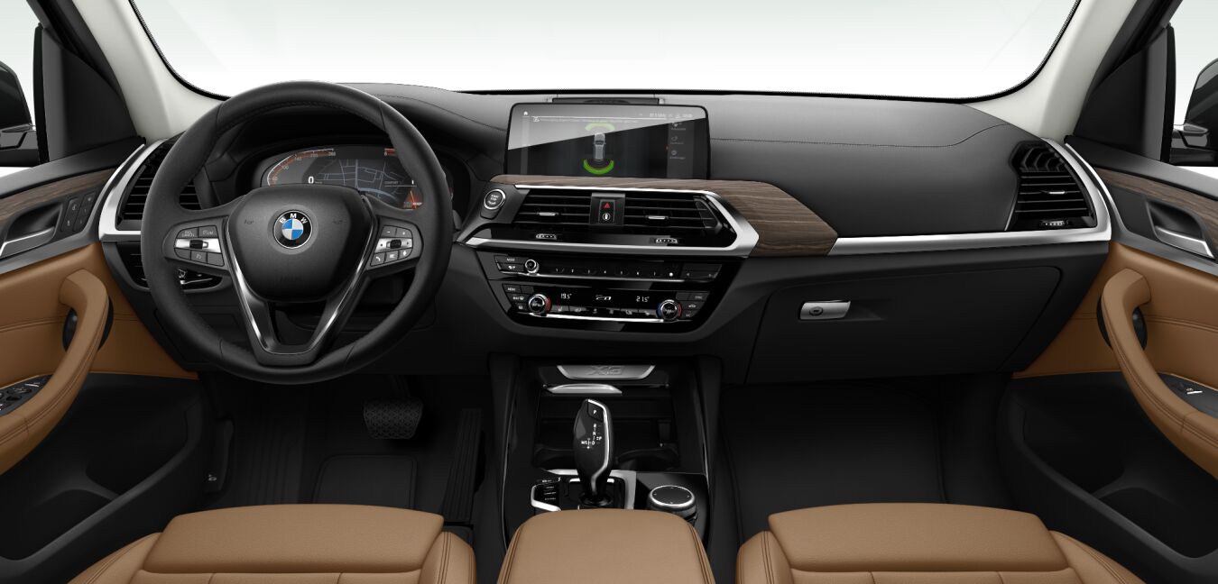 BMW BMW X im Innenraum von vorne