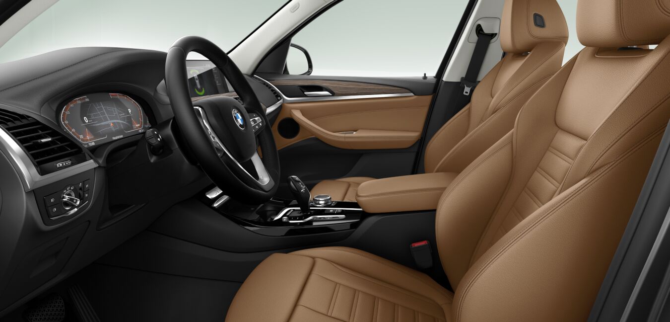 BMW BMW X im Innenraum seitlich