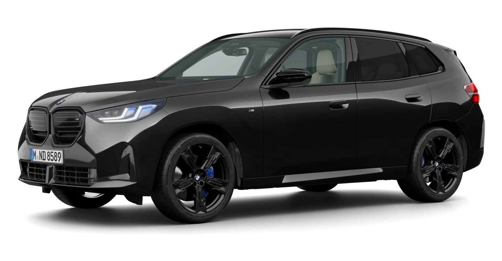 BMW BMW X in Schwarz von vorne BMW BMW X in Schwarz von vorne