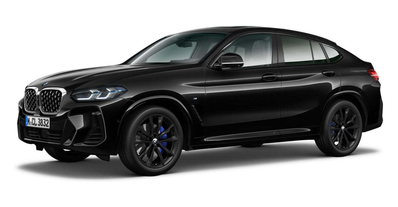 BMW BMW X in Schwarz von vorne