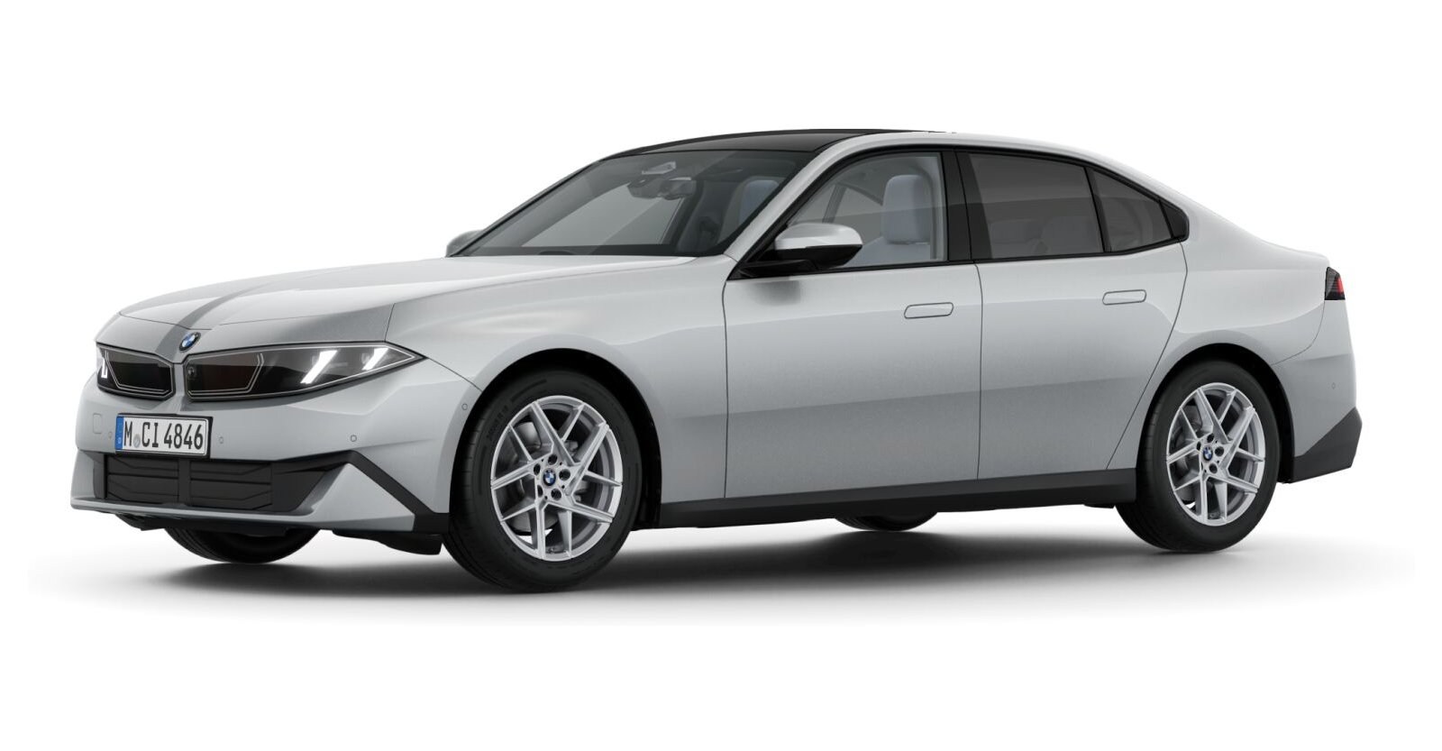 BMW BMW 3er in Grau von vorne