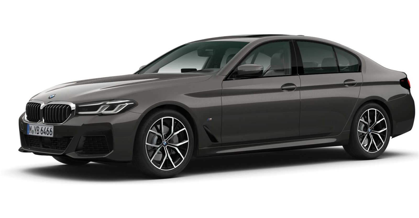 BMW BMW 5er in Grau von vorne BMW BMW 5er in Grau von vorne
