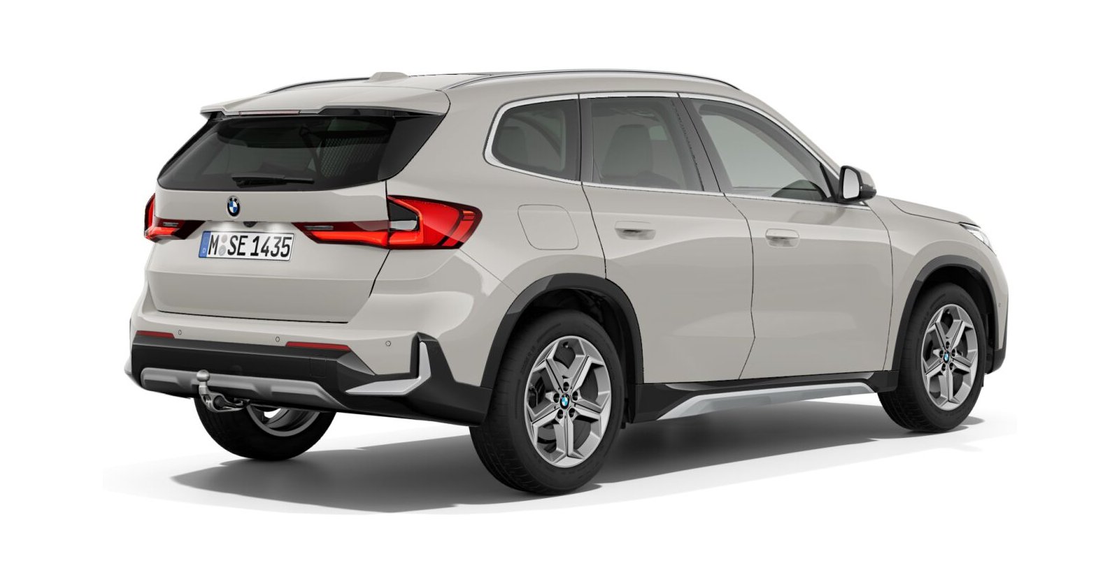 BMW BMW X in Grau von hinten