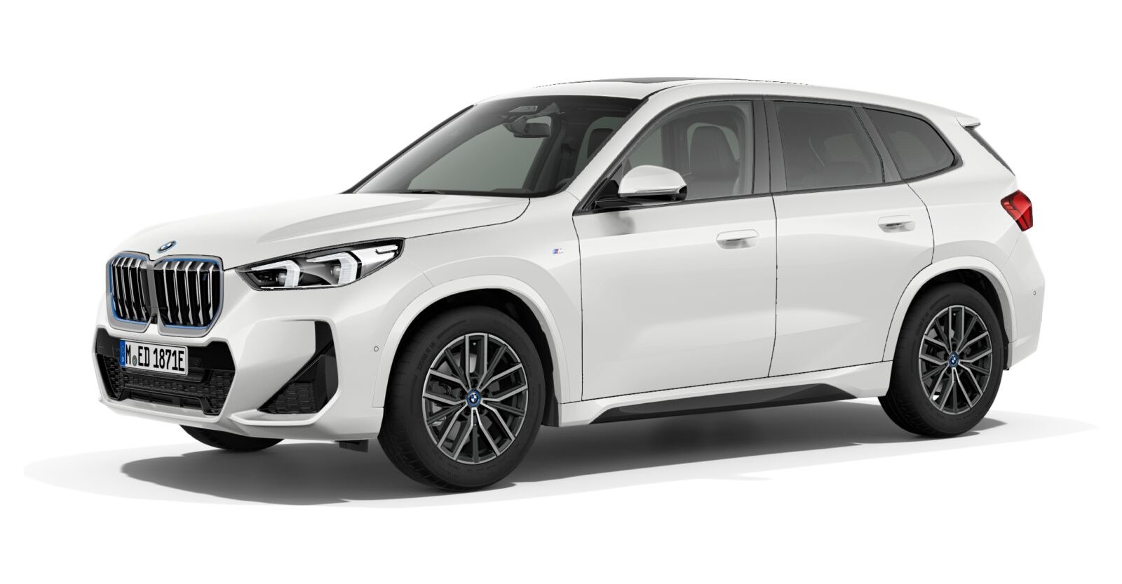 BMW BMW I in Weiß von vorne