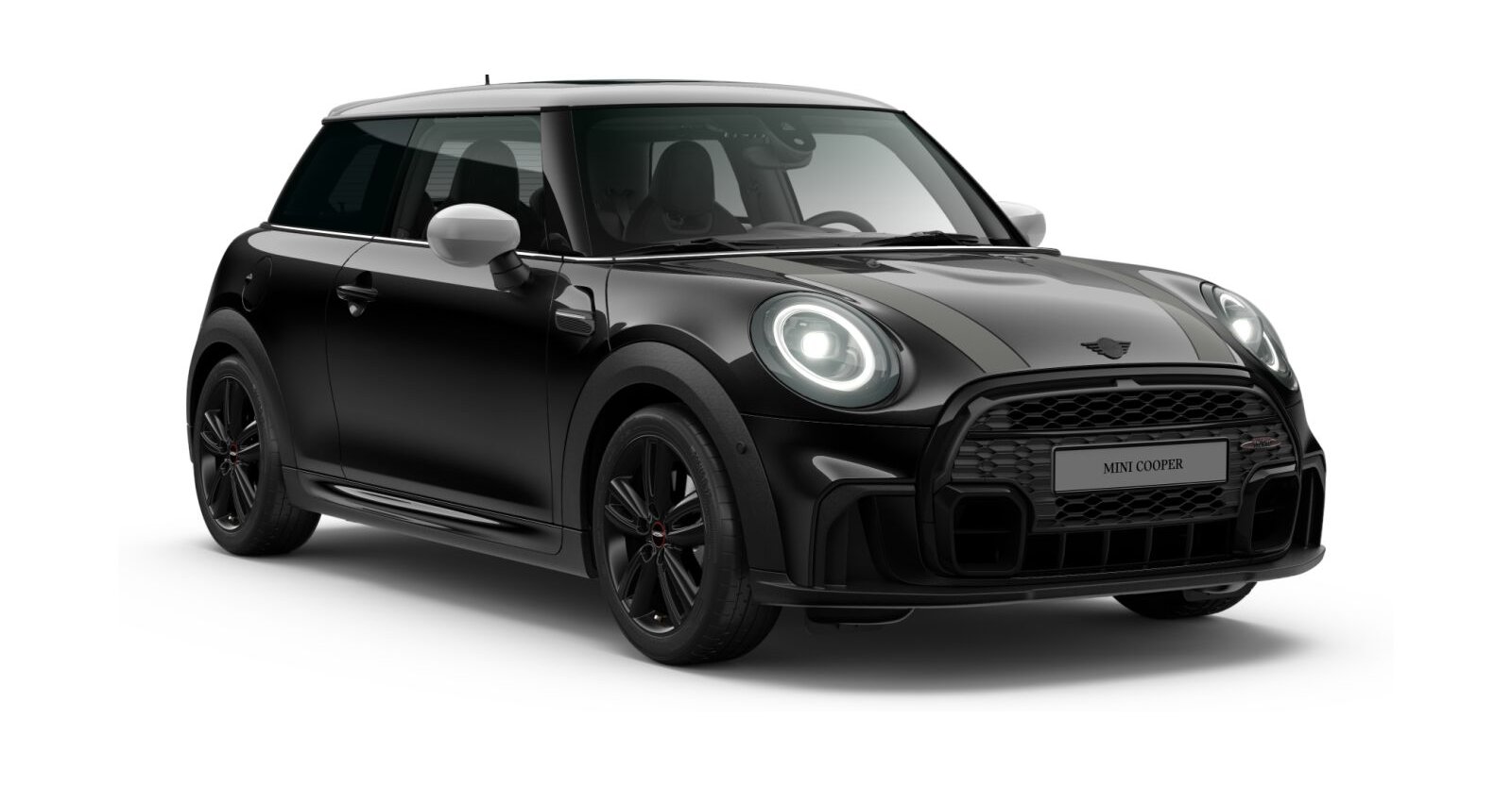 MINI MINI 3-Türer in Schwarz von vorne