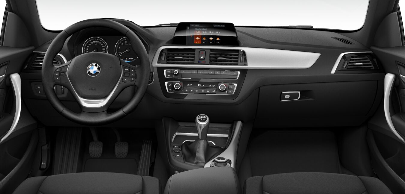 BMW BMW 2er im Innenraum von vorne