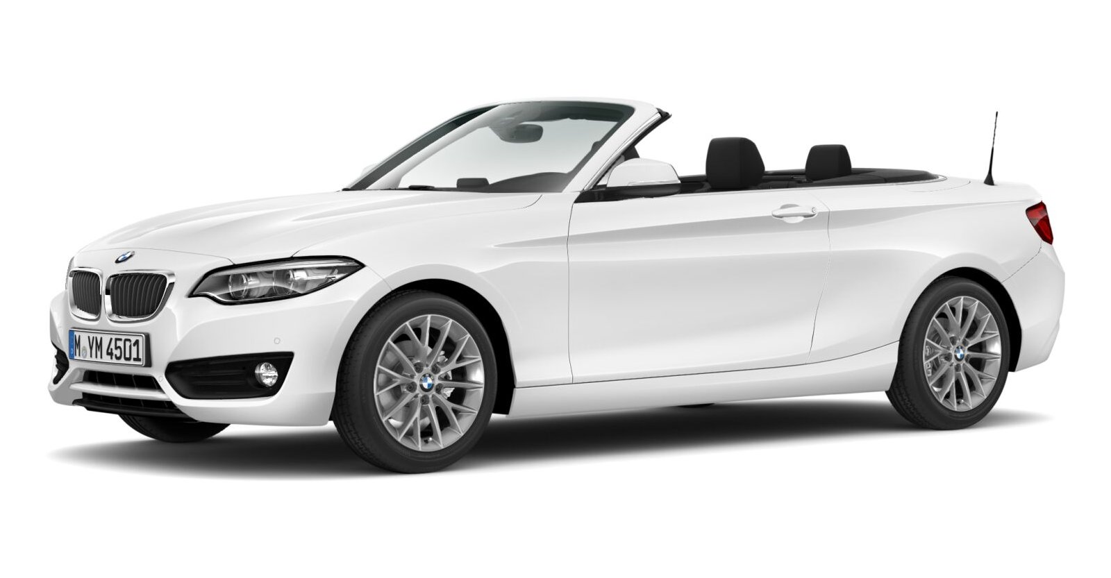 BMW BMW 2er in Weiß von vorne
