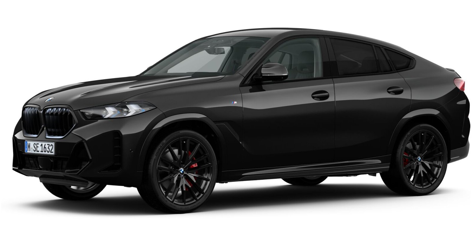 BMW BMW X in Schwarz von vorne