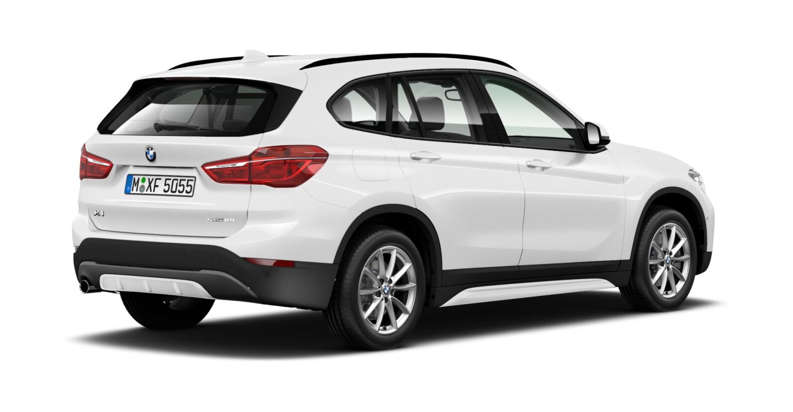 BMW BMW X in Weiß von hinten