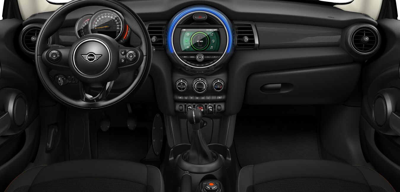 MINI MINI 3-Türer im Innenraum von vorne