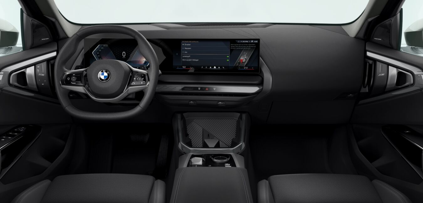 BMW BMW X im Innenraum von vorne