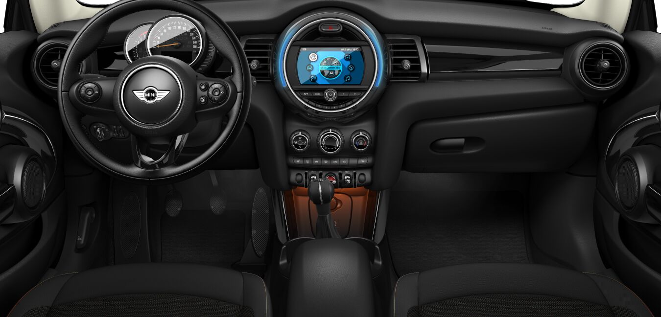 MINI MINI 3-Türer im Innenraum von vorne