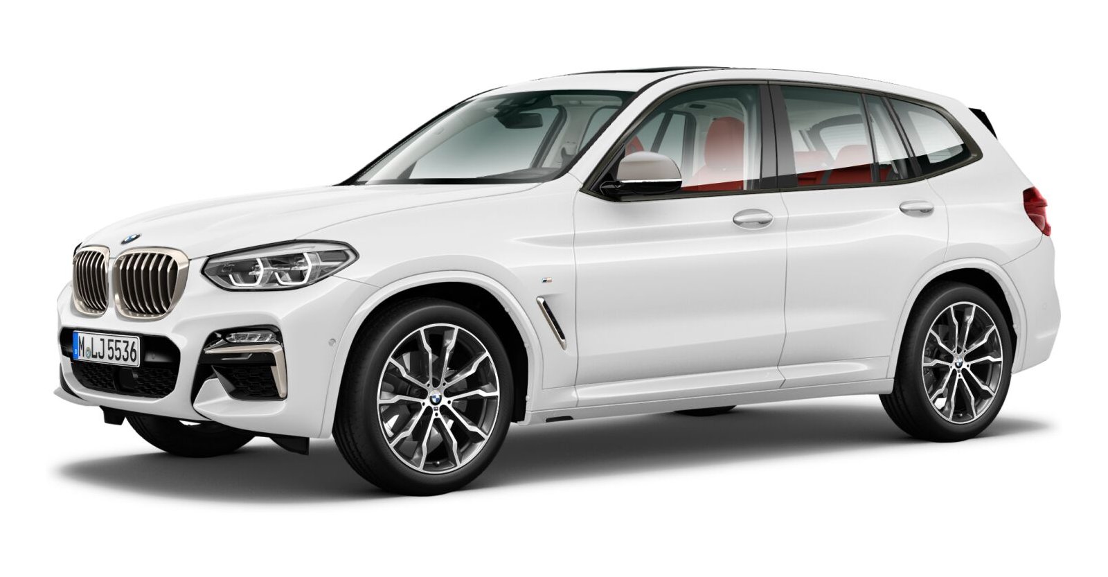 BMW BMW X in Weiß von vorne BMW BMW X in Weiß von vorne