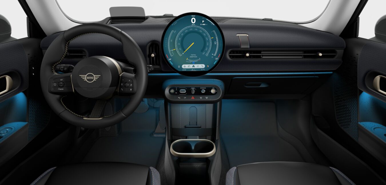 MINI MINI 3-Türer im Innenraum von vorne MINI MINI 3-Türer im Innenraum von vorne
