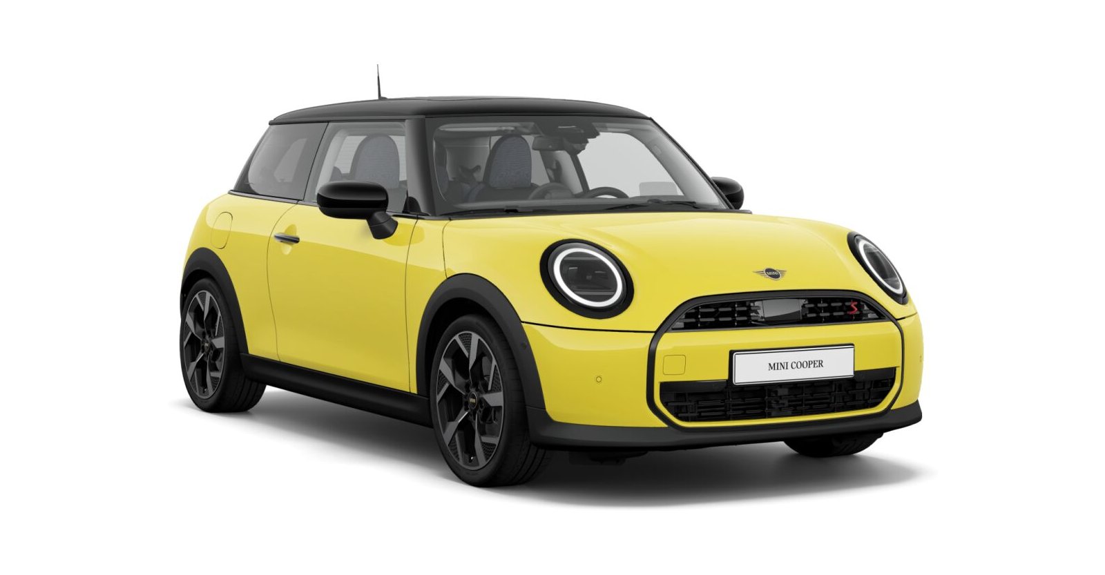 MINI MINI 3-Türer in Gelb von vorne MINI MINI 3-Türer in Gelb von vorne