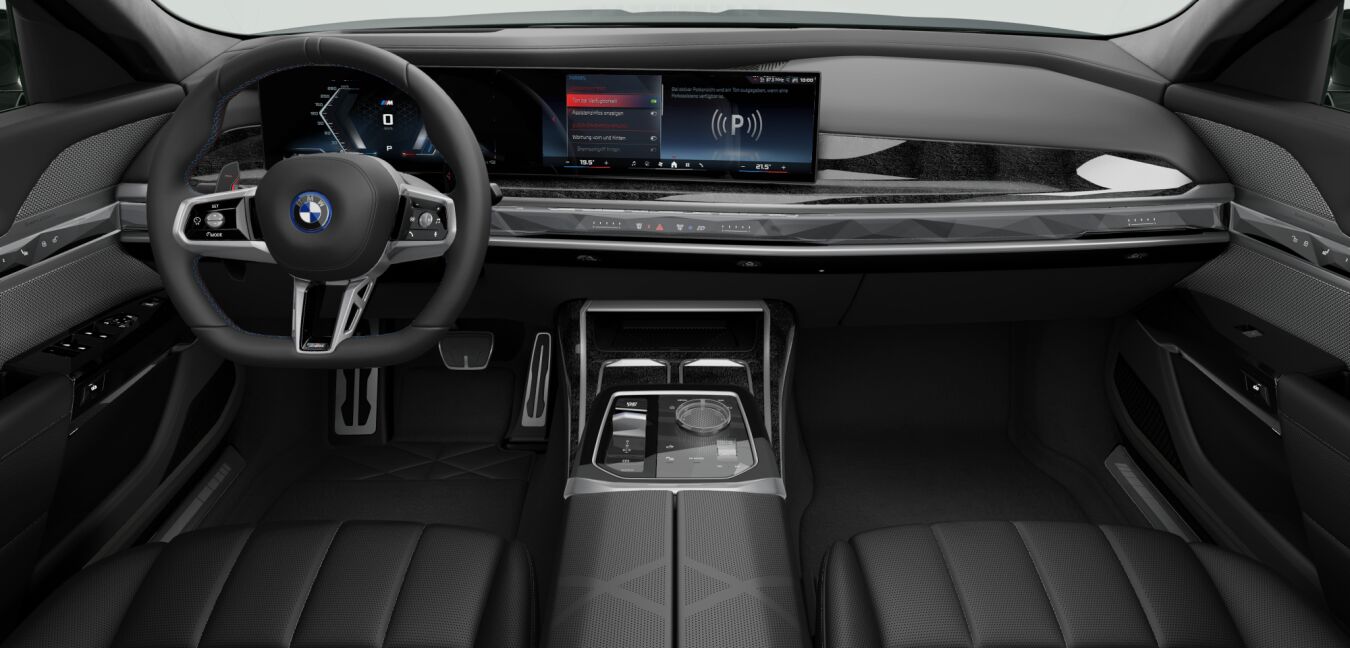 BMW BMW 7er im Innenraum von vorne BMW BMW 7er im Innenraum von vorne