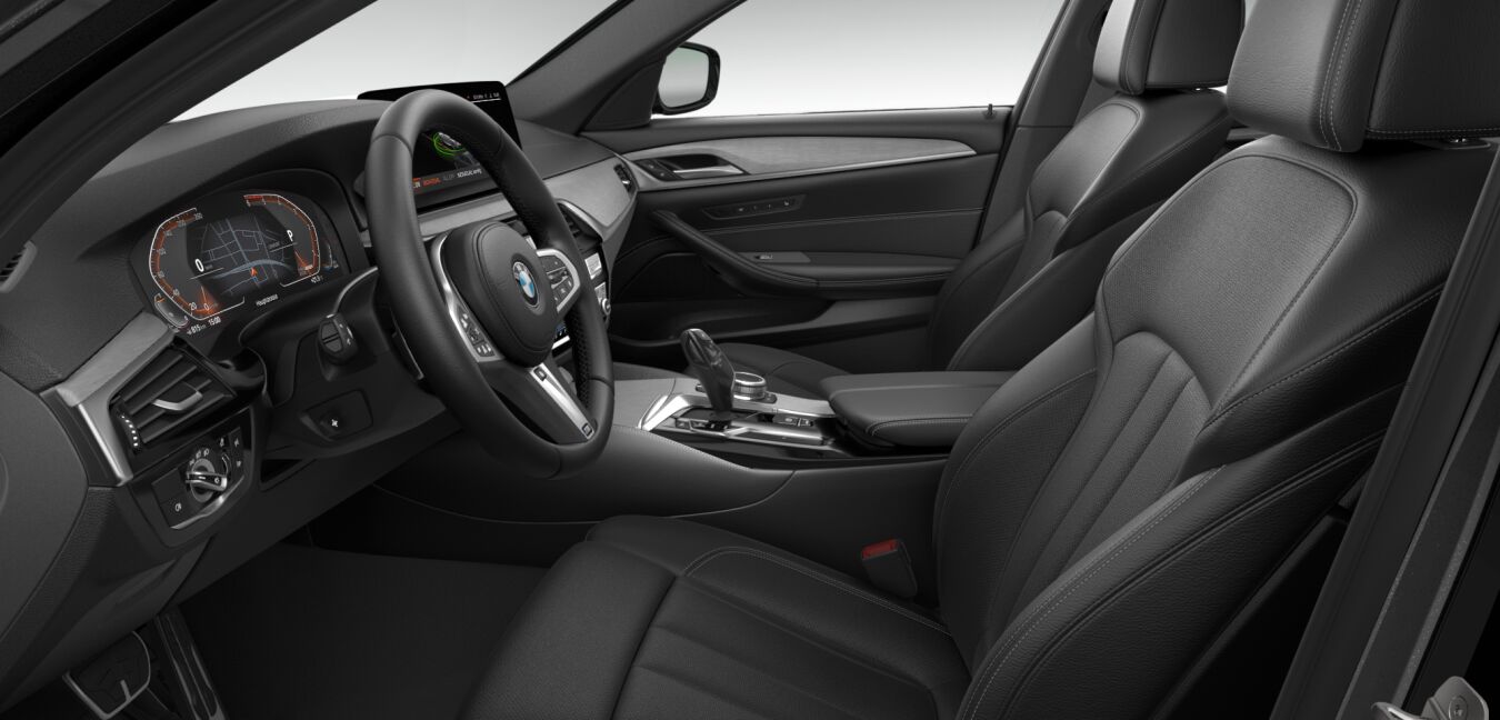 BMW BMW 5er im Innenraum seitlich