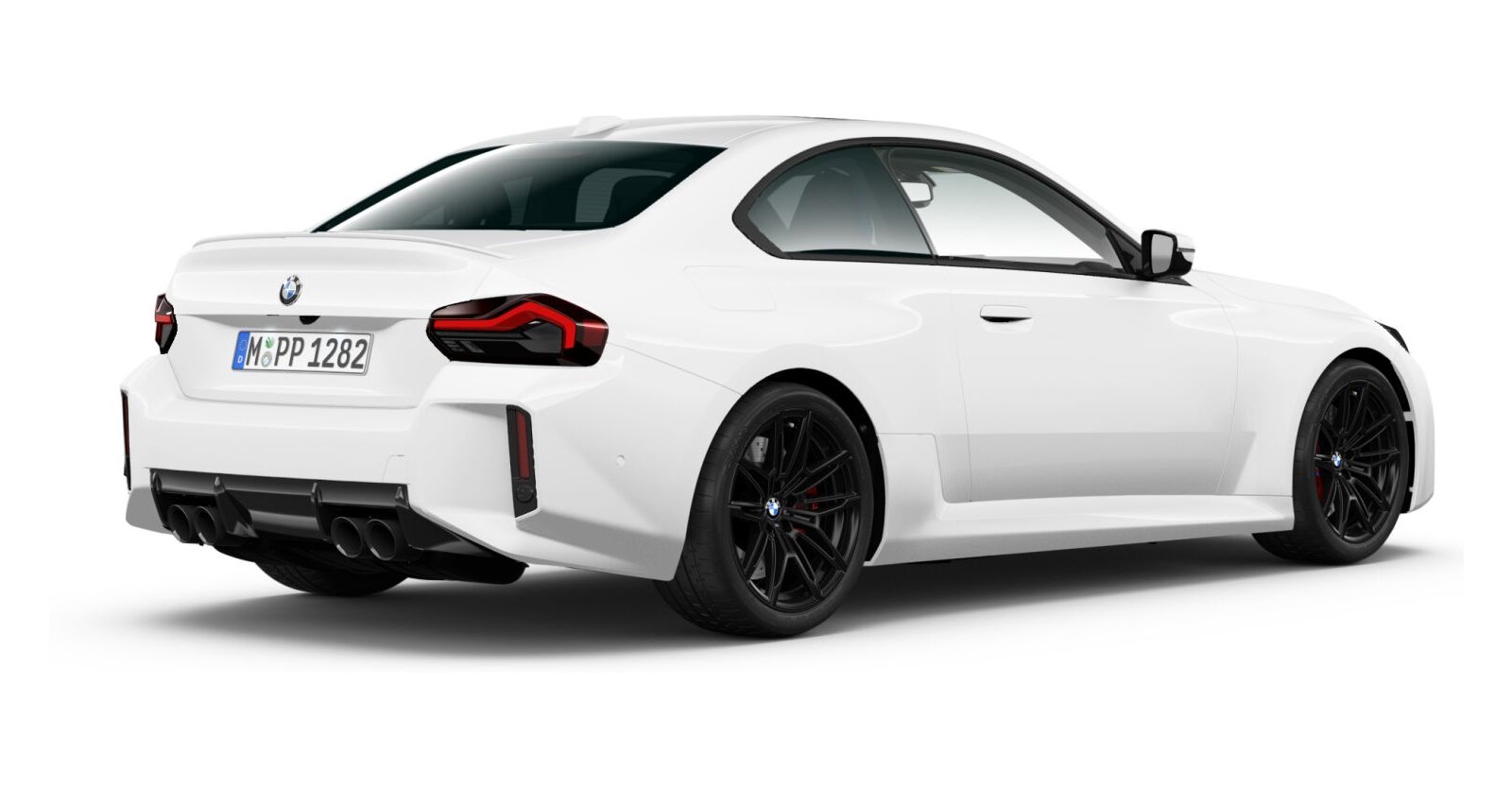BMW BMW M in Weiß von hinten
