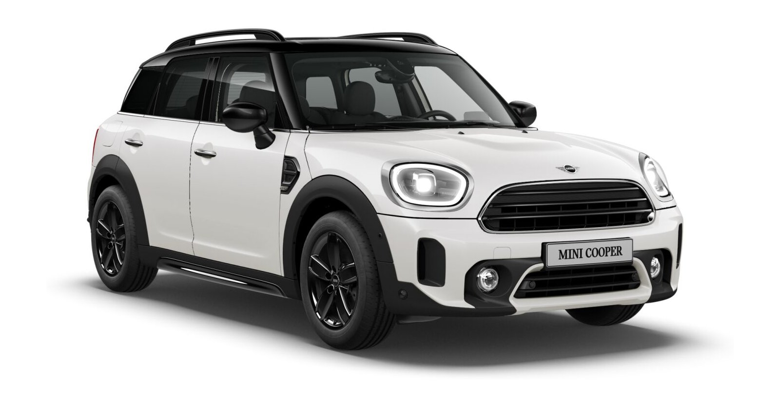 MINI MINI Countryman in Weiß von vorne