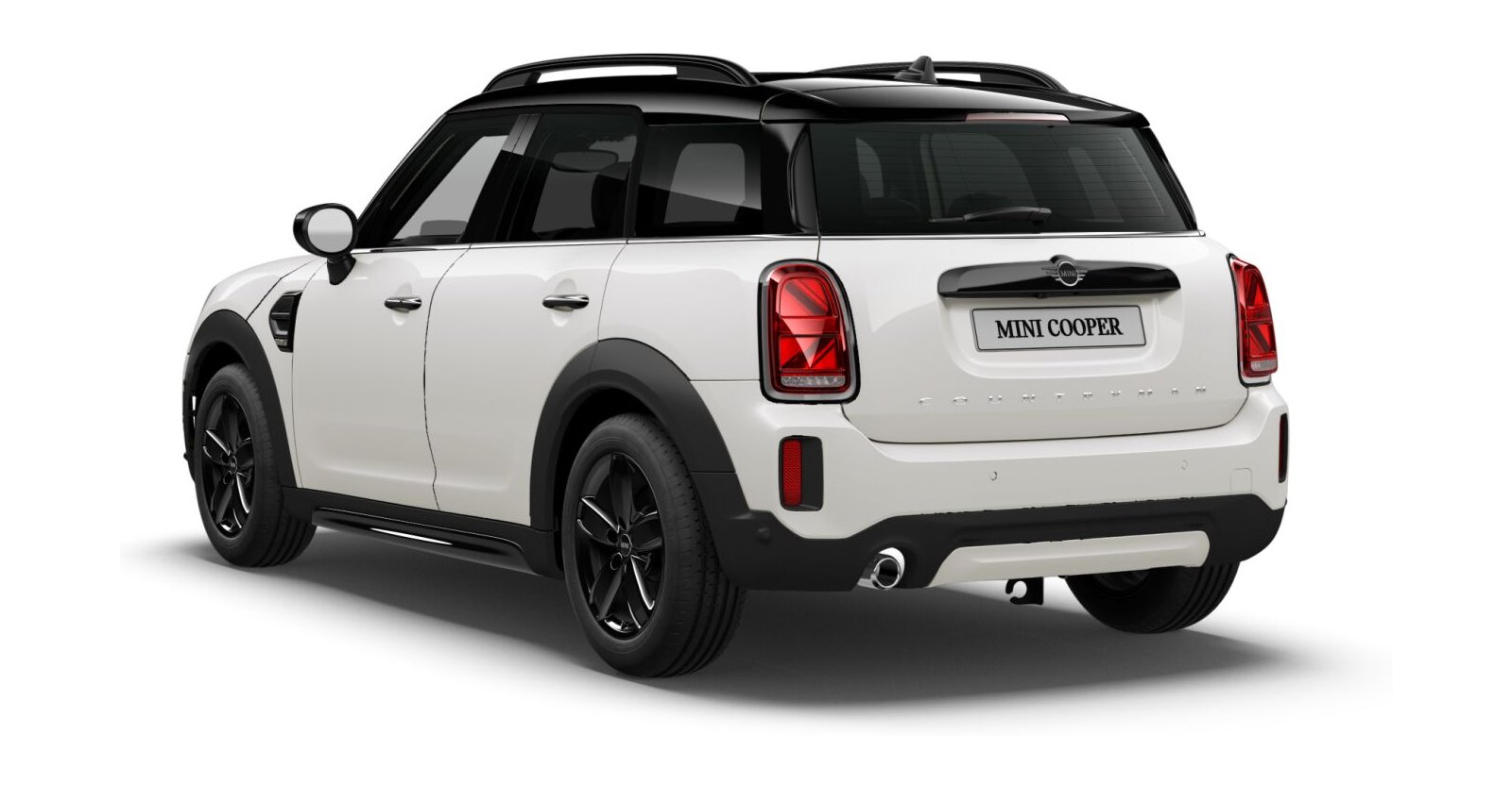 MINI MINI Countryman in Weiß von hinten