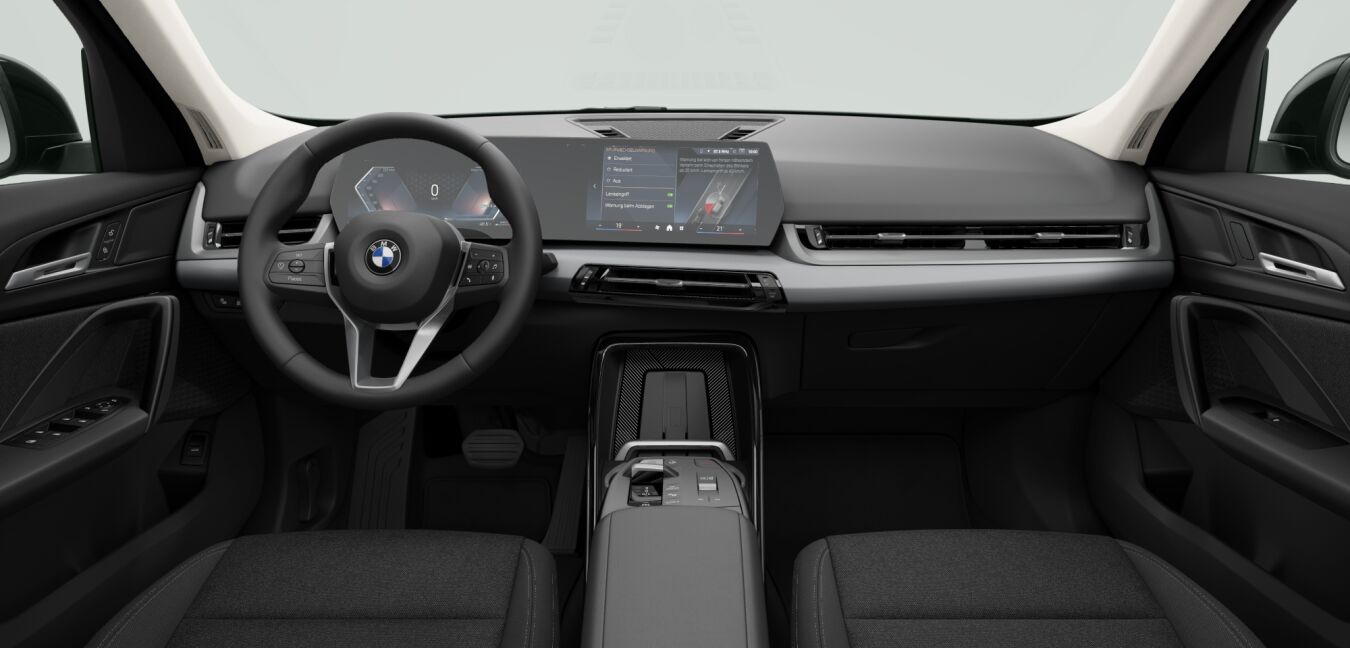 BMW BMW X im Innenraum von vorne
