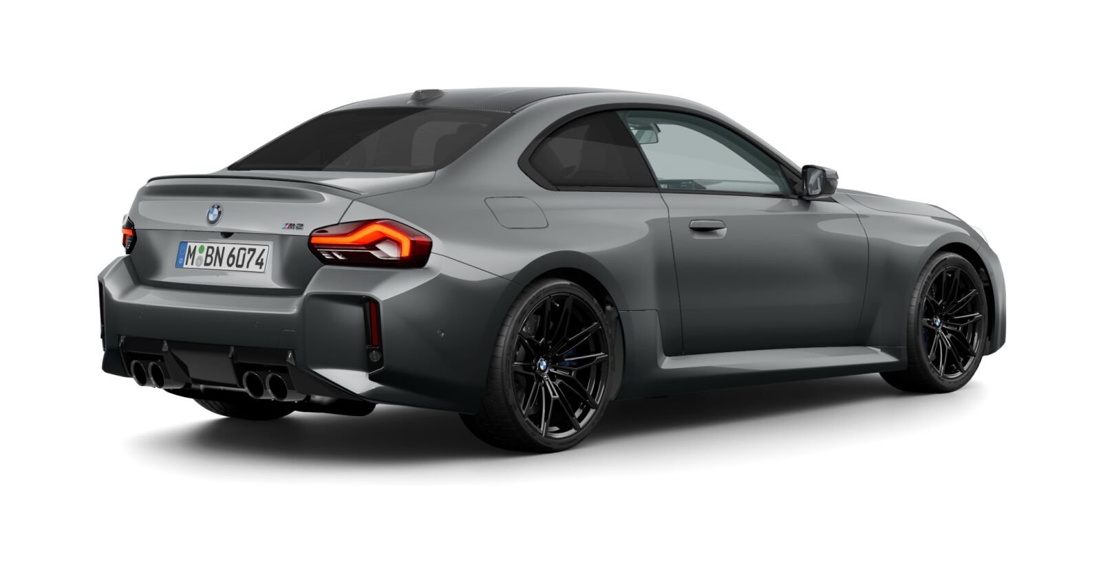 BMW BMW M in Grau von hinten BMW BMW M in Grau von hinten