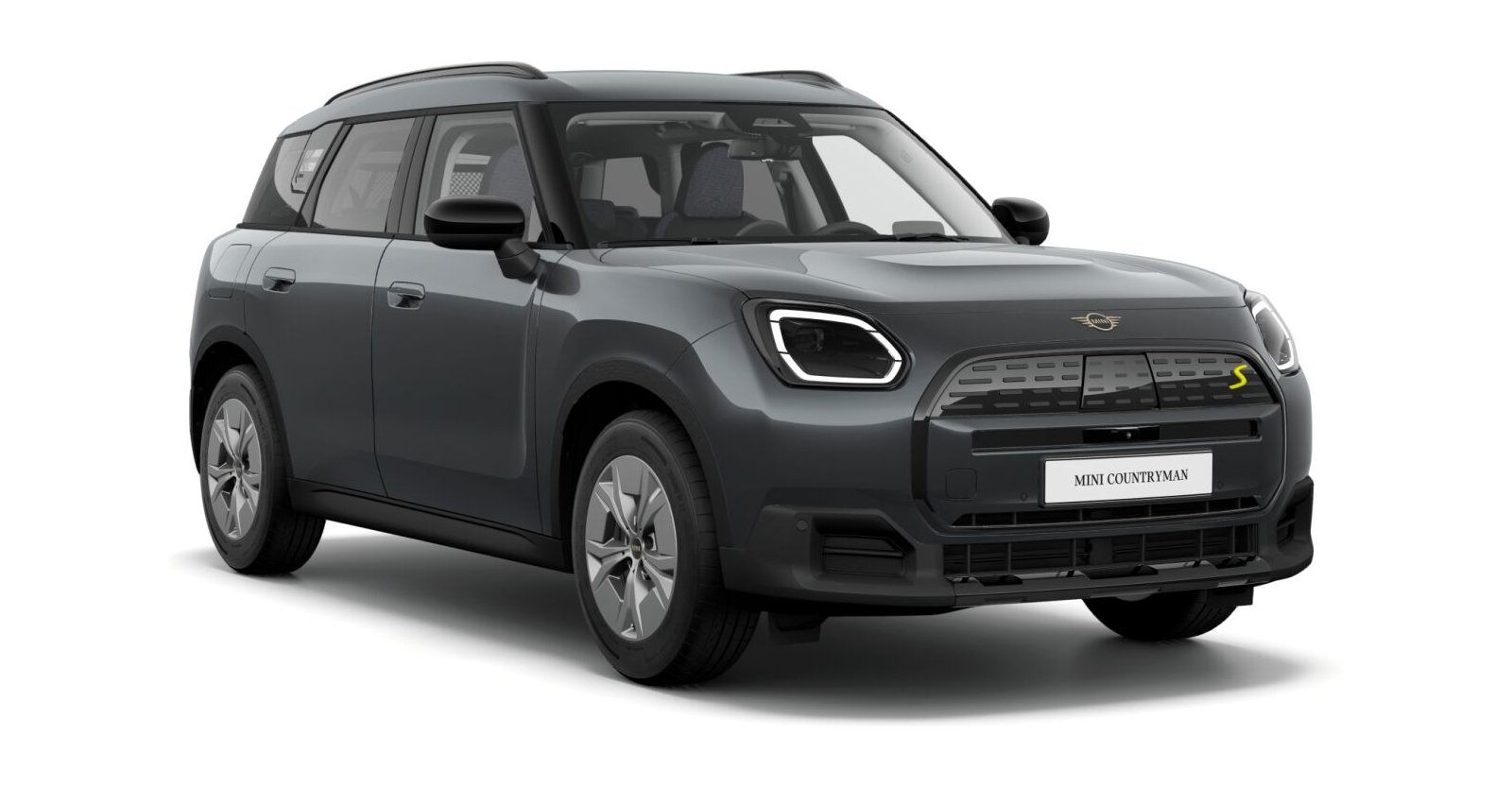 MINI Countryman SE ALL4 in Grau von vorne
