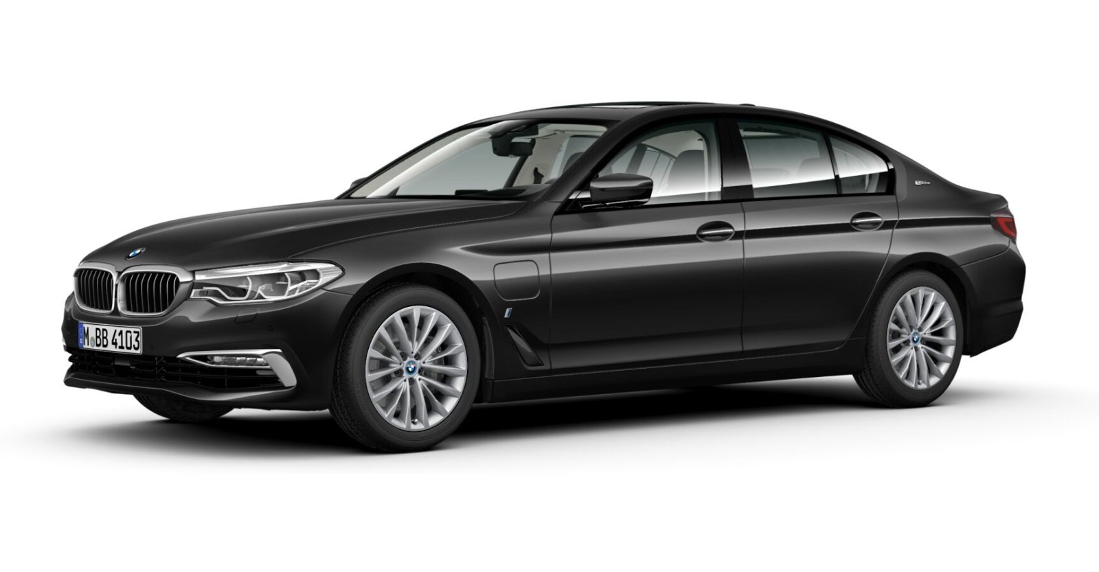 BMW BMW 5er in Grau von vorne BMW BMW 5er in Grau von vorne