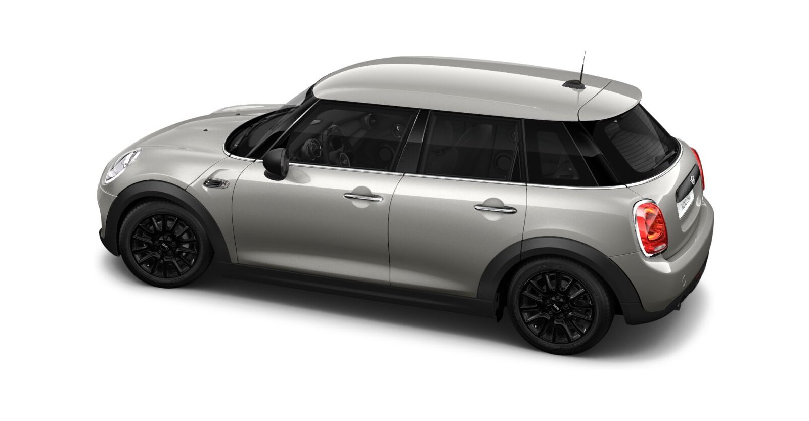 MINI MINI 5-Türer in Silber von hinten